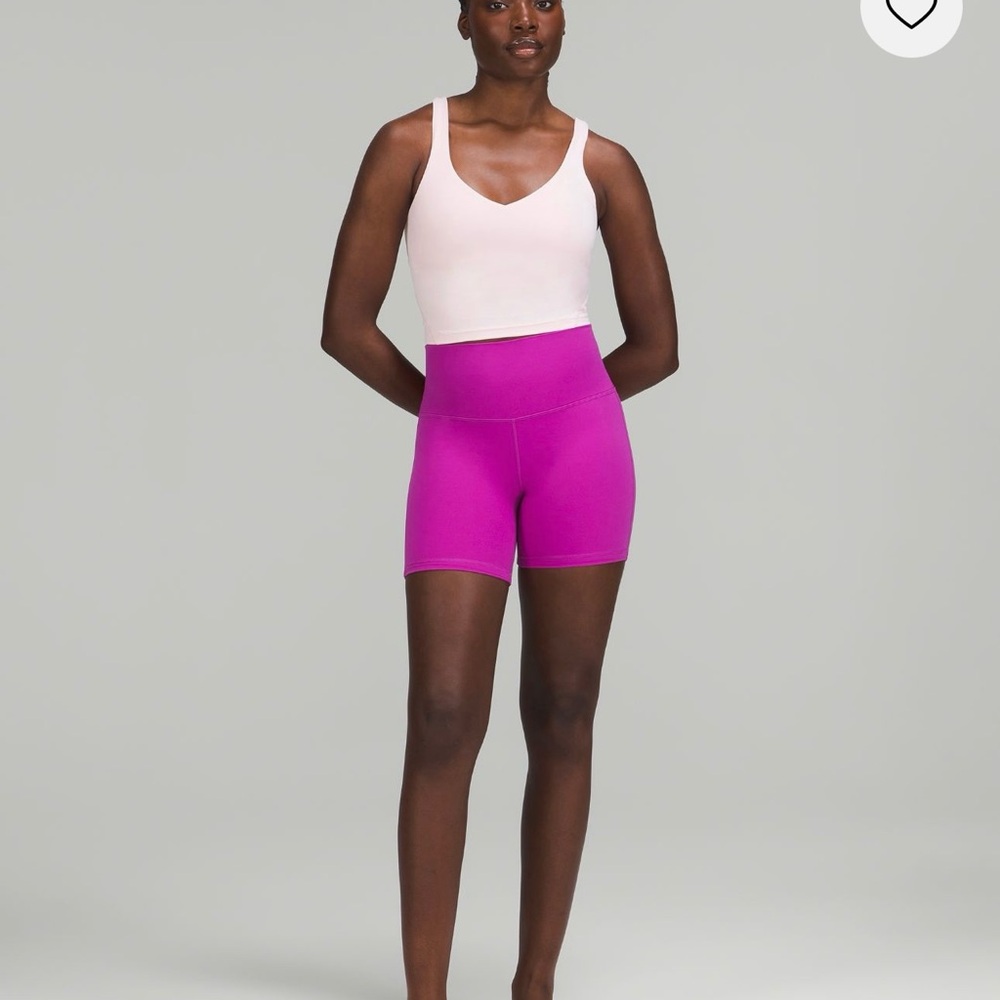 Lululemon Athletica Pink Tank Top